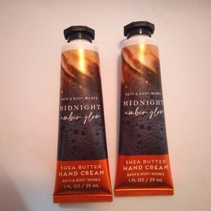 Bath & Body Works Midnight Amber Glow Hand Cream Bundle